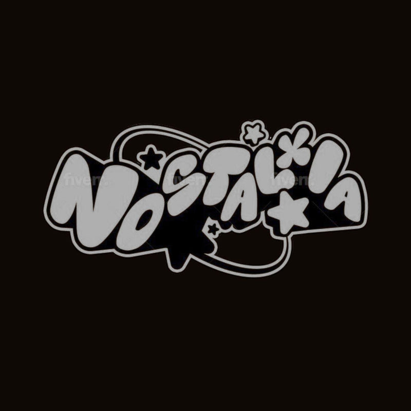 ROUND NECK | BLACK | NOSTALGIA - Teestra