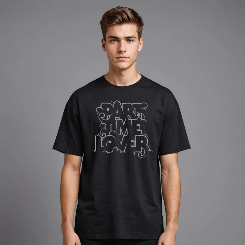 ROUND NECK | BLACK | PART TIME LOVER - Teestra