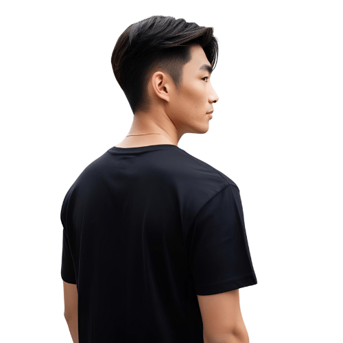 ROUND NECK | MEN | BLACK | DWYL - Teestra