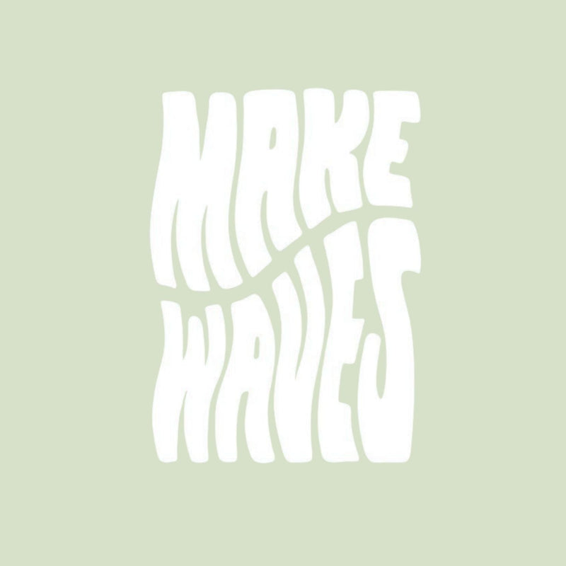 ROUND NECK | MOSS | MAKE WAVES - Teestra