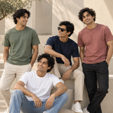Pick Any 4 Plain T-Shirts  ₹350 each | Free Shipping