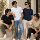 Pick Any 4 Plain T-Shirts  ₹350 each | Free Shipping