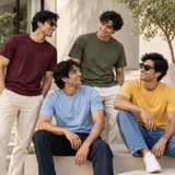 Pick Any 4 Plain T-Shirts  ₹350 each | Free Shipping