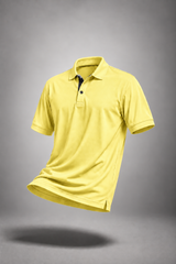 Golfer | Mens Polo | Sunshine Yellow