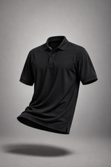 Golfer | Mens Polo | Black