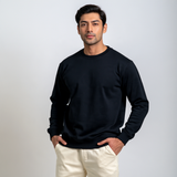 Men's Heavyweight Fleece Sweatshirt - 300 GSM Pure Cotton
