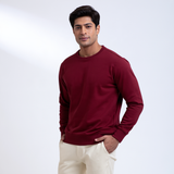 Men's Heavyweight Fleece Sweatshirt - 300 GSM Pure Cotton