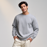 Men's Heavyweight Fleece Sweatshirt - 300 GSM Pure Cotton