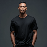 Bamboo Cotton Round Neck T-Shirt | Ultra Soft Bio - Wash Tee for Men - Pack of 3 - Teestra