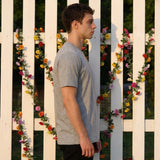 Bamboo Cotton Tee — Ash - Teestra