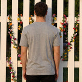 Bamboo Cotton Tee — Ash - Teestra