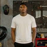Bamboo Cotton Tee — Cloud - Teestra