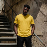 Bamboo Cotton Tee — Marigold - Teestra