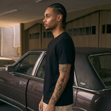 Bamboo Cotton Tee — Midnight - Teestra