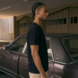 Bamboo Cotton Tee — Midnight - Teestra
