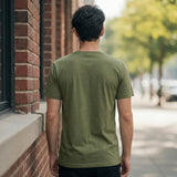 Bamboo Cotton Tee — Moss - Teestra