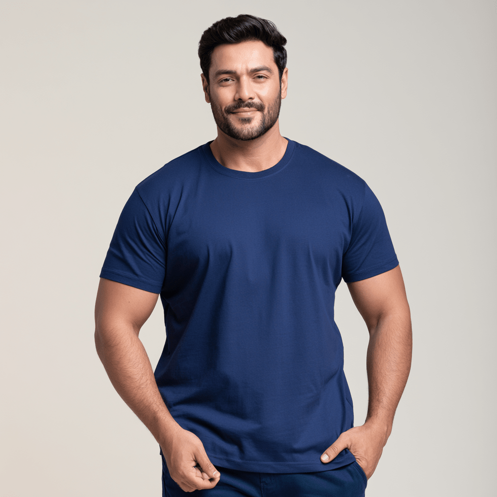 Big & Tall Cotton T-Shirt | Sizes 3XL to 8XL - Teestra