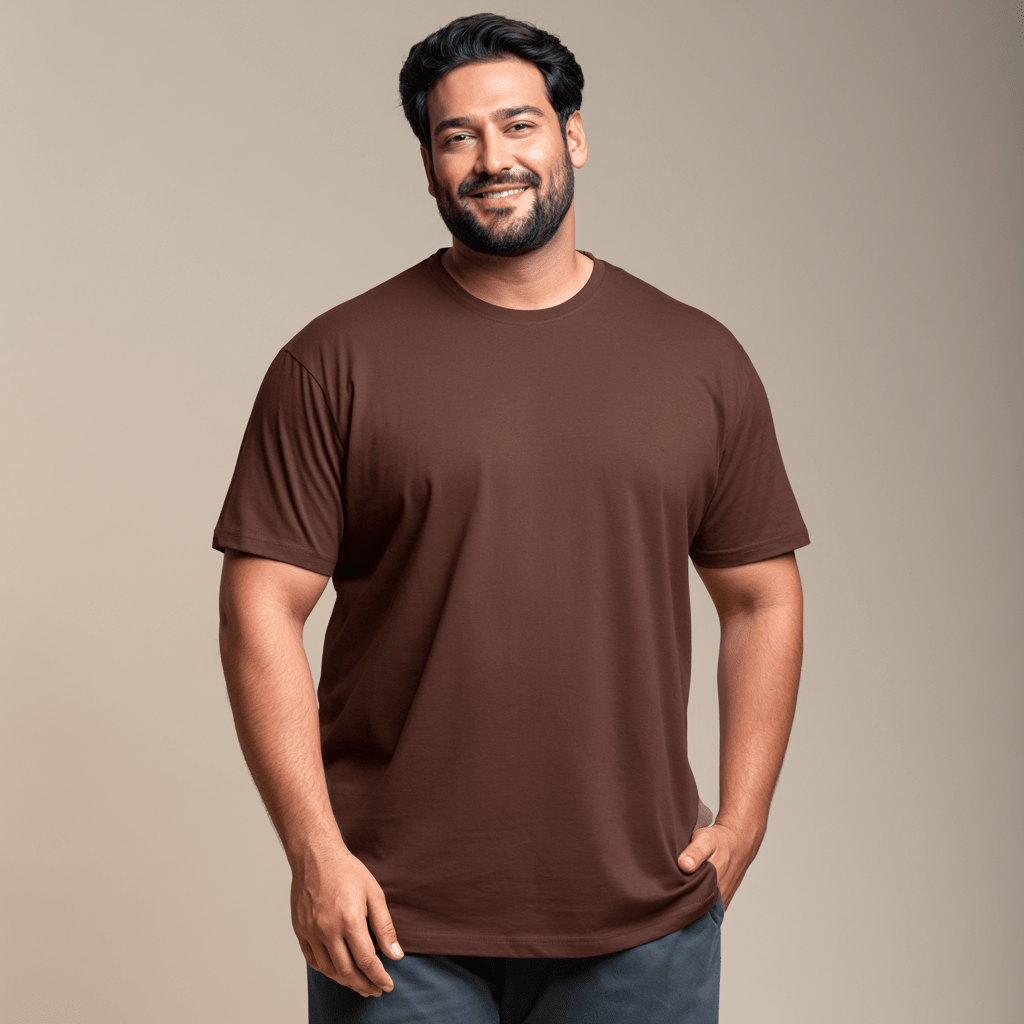 Big & Tall Cotton T-Shirt | Sizes 3XL to 8XL - Teestra