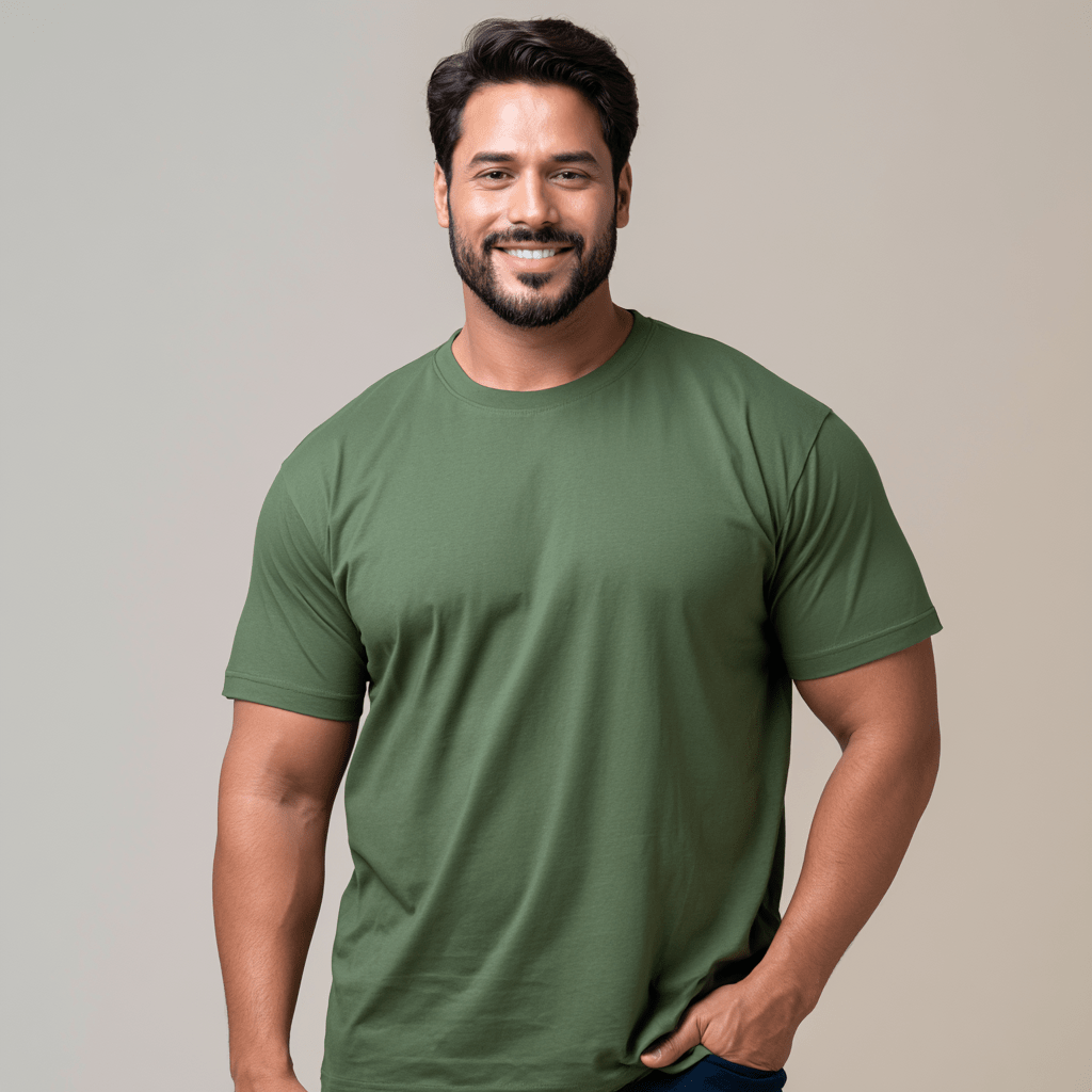 Big & Tall Cotton T-Shirt | Sizes 3XL to 8XL - Teestra