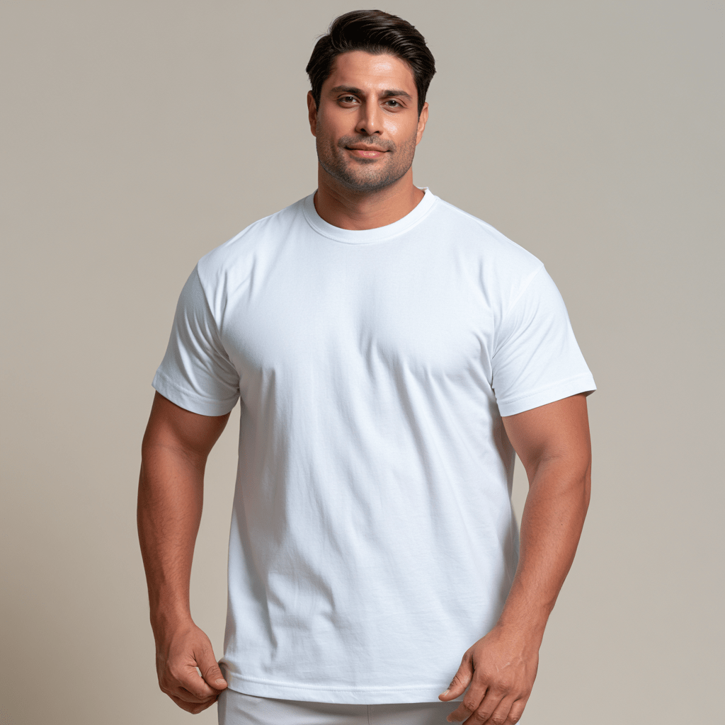 Big & Tall Cotton T-Shirt | Sizes 3XL to 8XL - Teestra