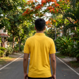 Golfer | Mens Polo | Banana Yellow - Teestra