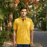 Golfer | Mens Polo | Banana Yellow - Teestra