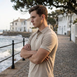 Golfer | Mens Polo | Beige - Teestra