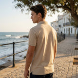 Golfer | Mens Polo | Beige - Teestra