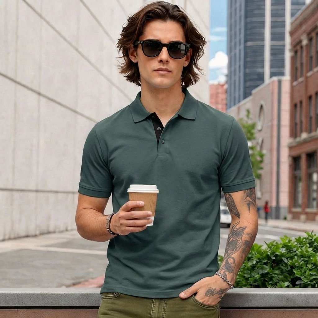 Golfer | Mens Polo | Forest - Teestra
