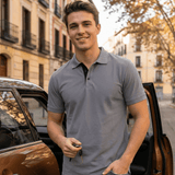 Golfer | Mens Polo | Grey - Teestra