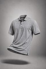 Golfer | Mens Polo | Grey - Teestra