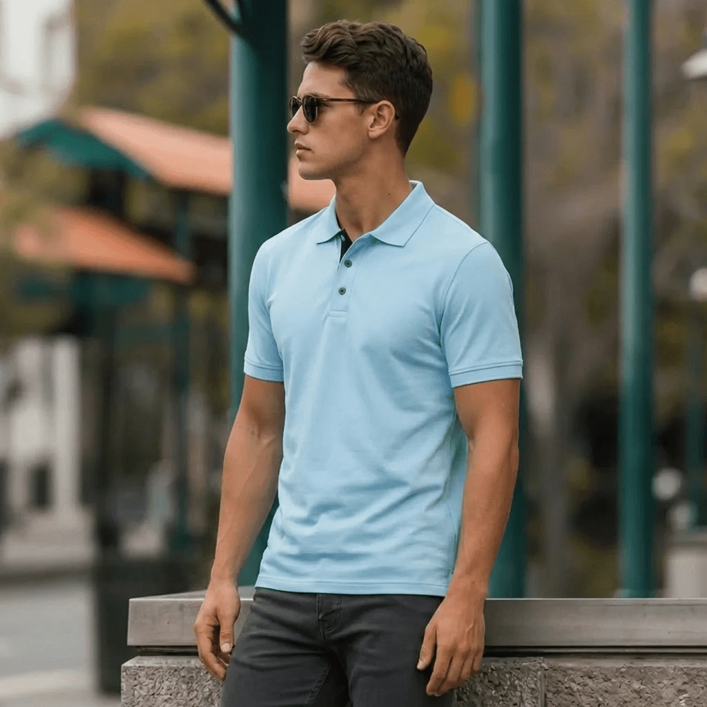 Golfer | Mens Polo | Mint - Teestra