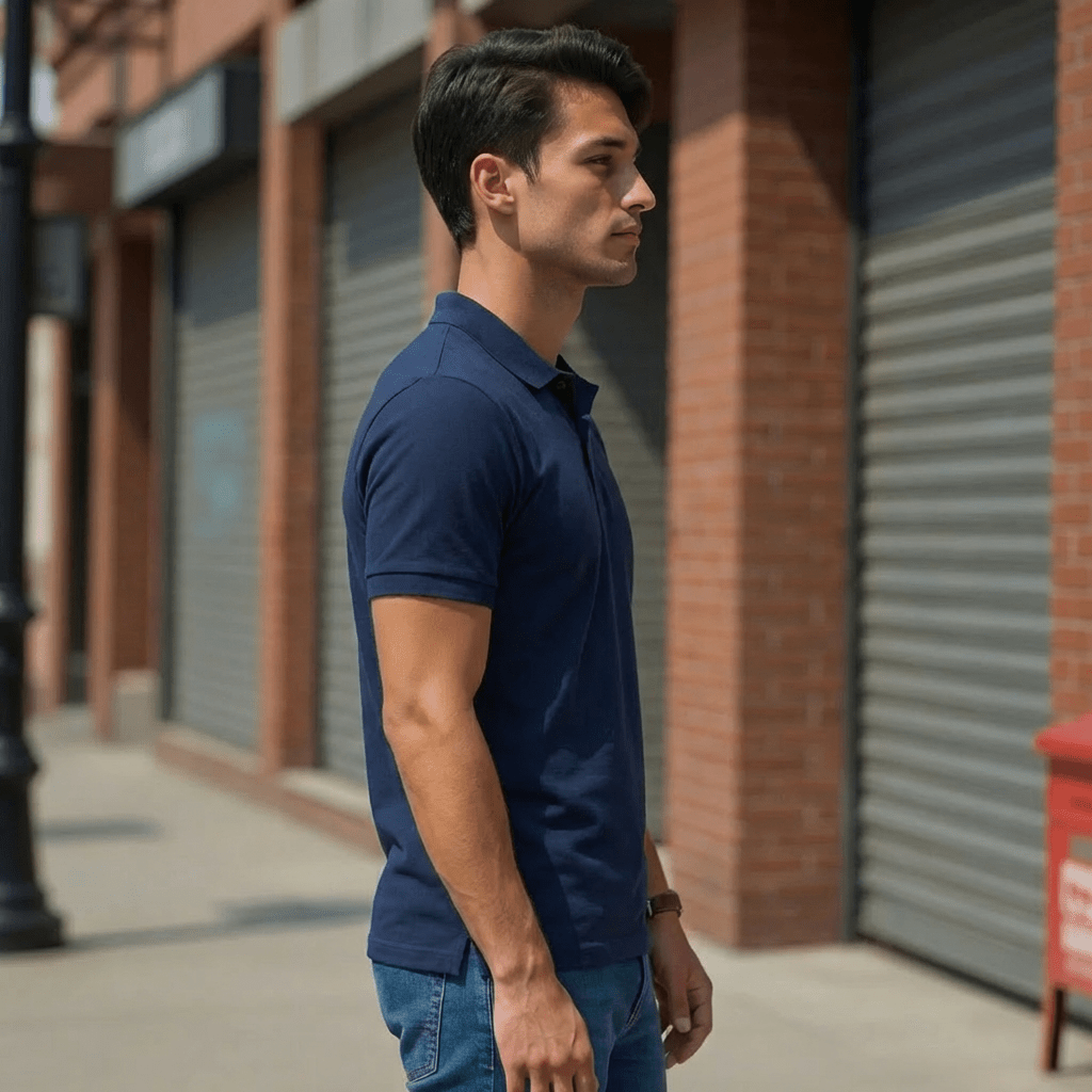 Golfer | Mens Polo | Navy - Teestra