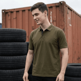 Golfer | Mens Polo | Olive - Teestra