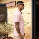 Golfer | Mens Polo | Pink - Teestra