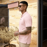 Golfer | Mens Polo | Pink - Teestra