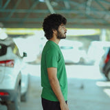Bamboo Cotton Tee — Sage