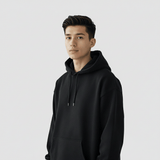 Hoodie | Men | Black - Teestra