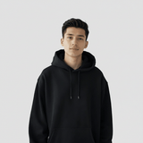 Hoodie | Men | Black - Teestra
