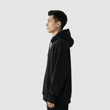 Hoodie | Men | Black - Teestra