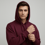 Hoodie | Men | Burgundy - Teestra