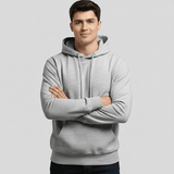 Hoodie | Men | Grey - Teestra