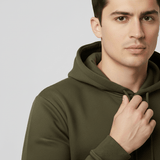 Hoodie | Men | Olive - Teestra