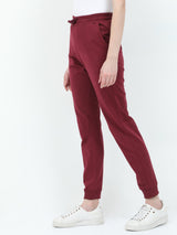 JOGGERS | WOMEN | BURGUNDY - Teestra