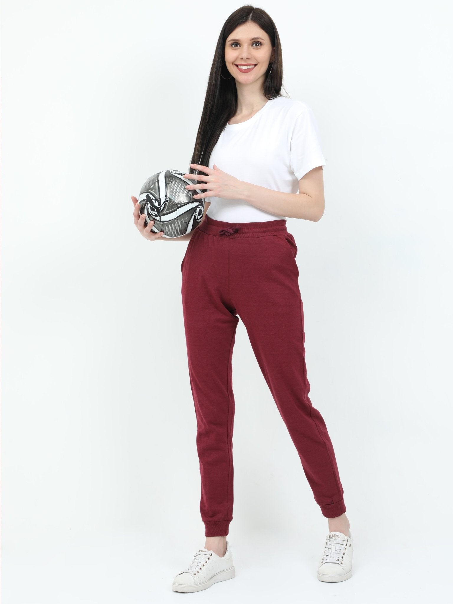 JOGGERS | WOMEN | BURGUNDY - Teestra