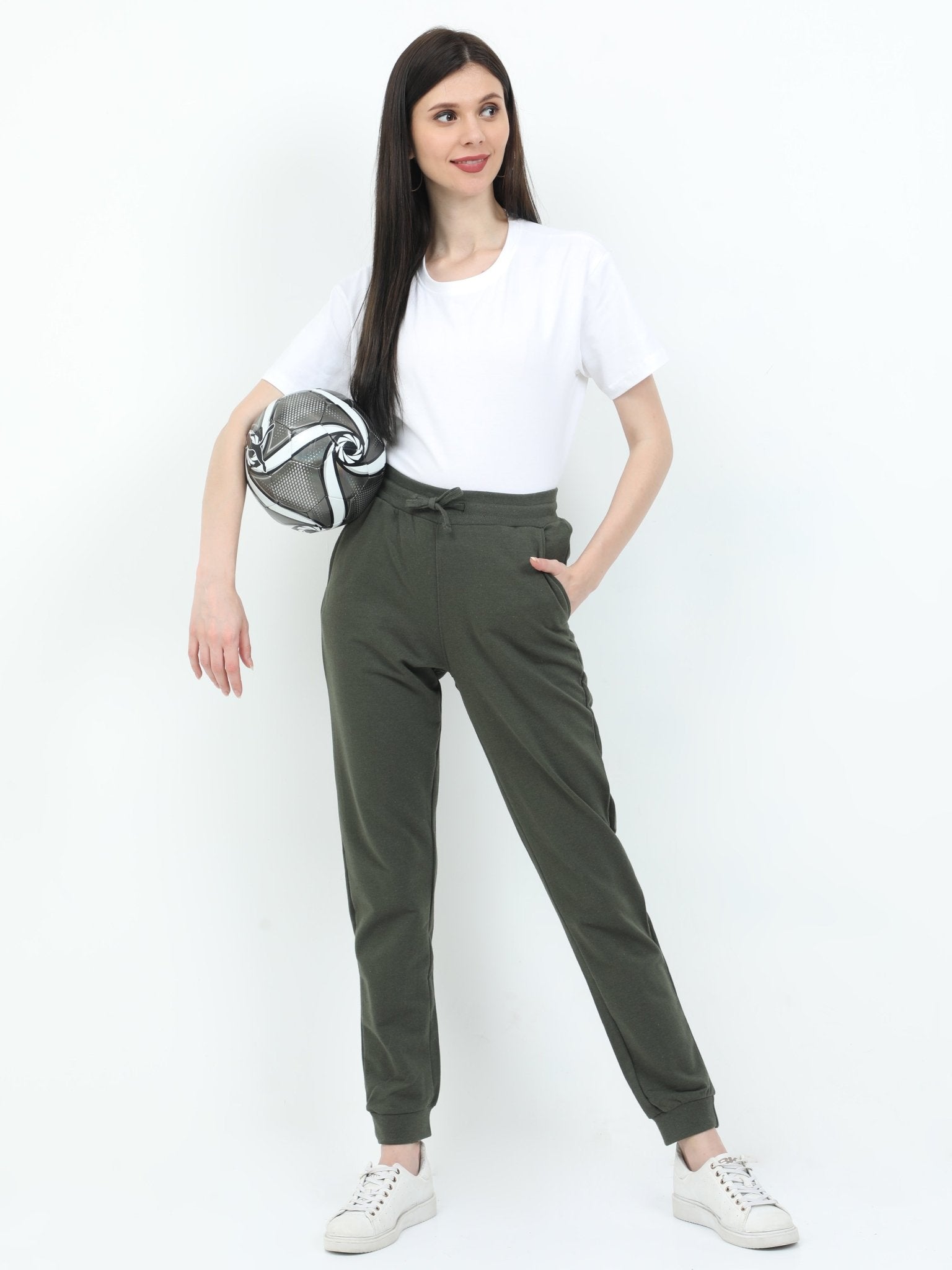 JOGGERS | WOMEN | OLIVE - Teestra