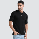 JOHNNY POLO | MEN | BLACK - Teestra