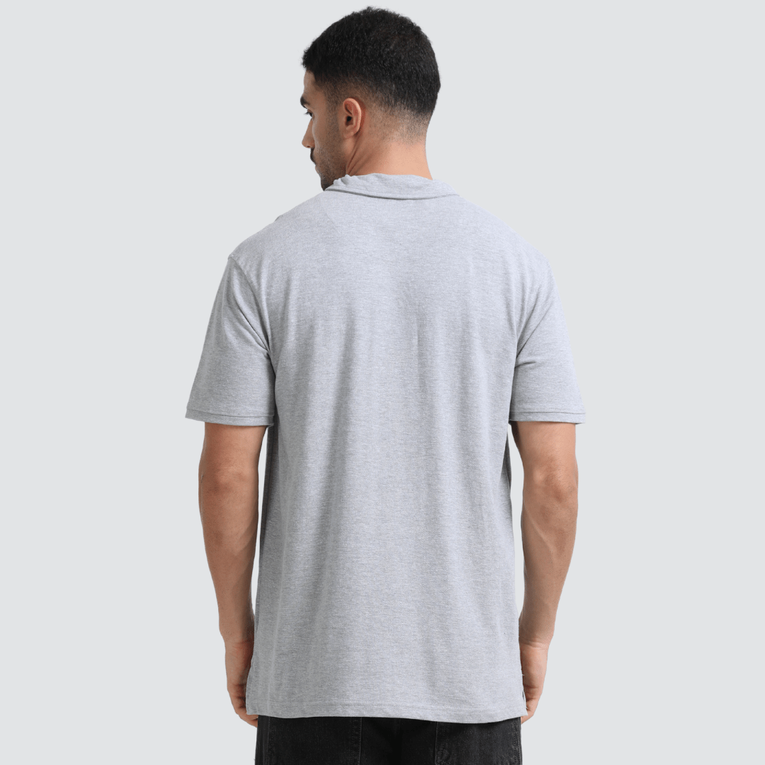 JOHNNY POLO | MEN | STEEL - Teestra