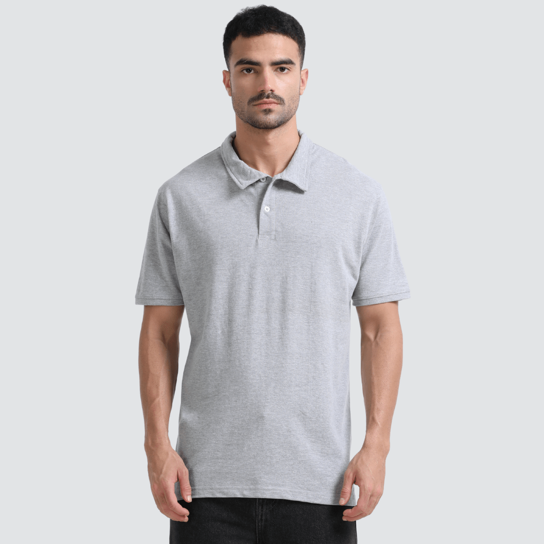 JOHNNY POLO | MEN | STEEL - Teestra