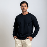 Men's Heavyweight Fleece Sweatshirt - 300 GSM Pure Cotton - Teestra